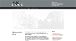 Desktop Screenshot of fluxmetal.co.uk